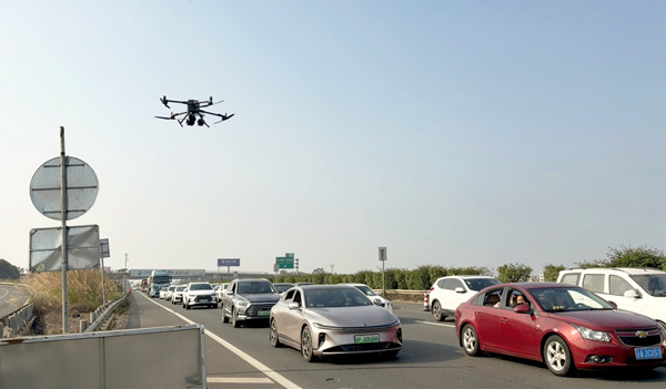 广西高速钦州段升级无人机巡检,春运期间高效处置多类路况