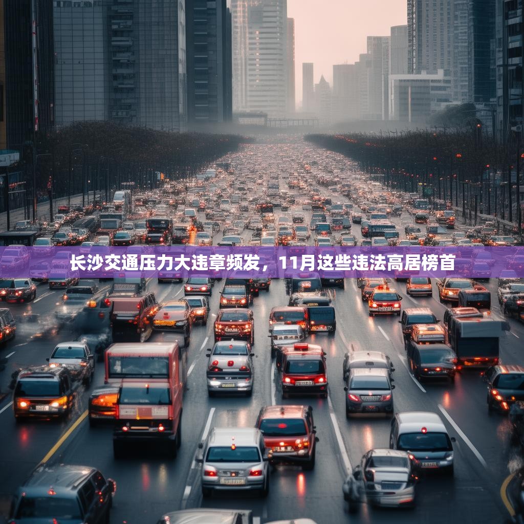 长沙交通压力大违章频发，11月这些违法高居榜首