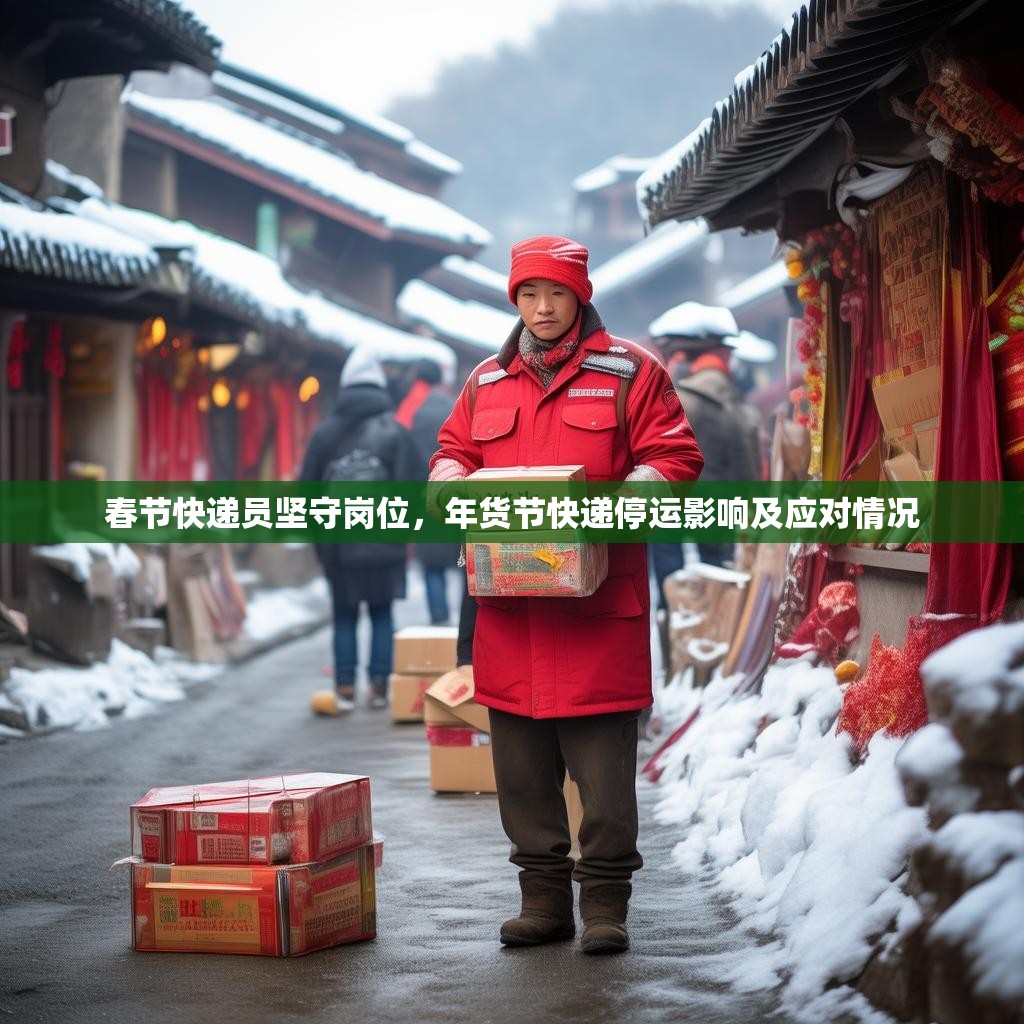 春节快递员坚守岗位，年货节快递停运影响及应对情况