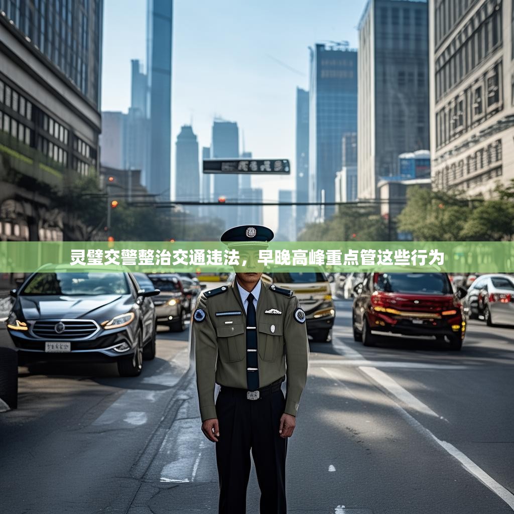 灵璧交警整治交通违法，早晚高峰重点管这些行为