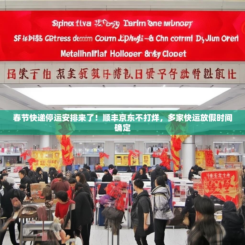 春节快递停运安排来了！顺丰京东不打烊，多家快运放假时间确定