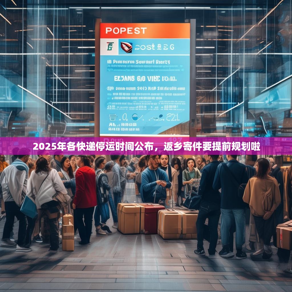 2025年各快递停运时间公布，返乡寄件要提前规划啦