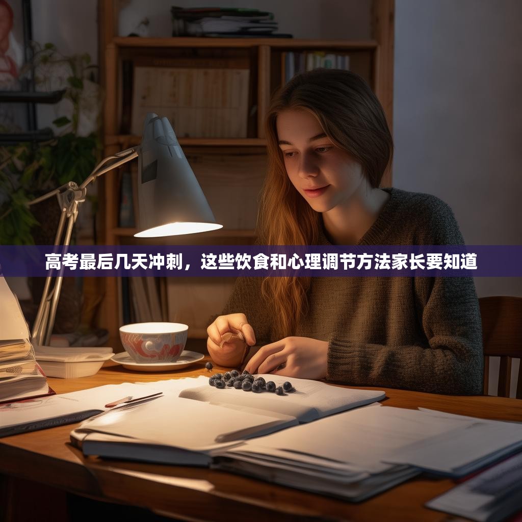 高考最后几天冲刺，这些饮食和心理调节方法家长要知道