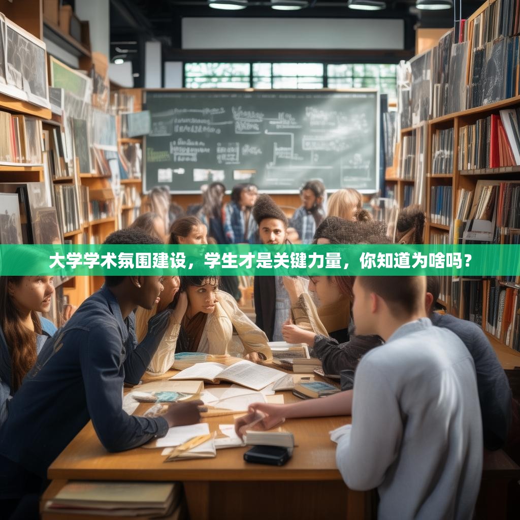 大学学术氛围建设，学生才是关键力量，你知道为啥吗？
