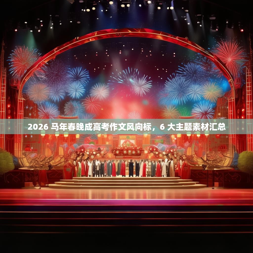2026 马年春晚成高考作文风向标，6 大主题素材汇总