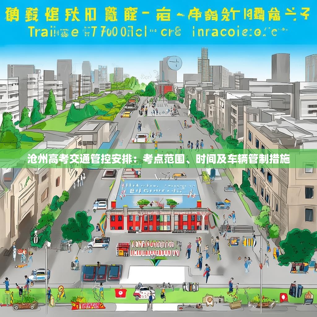 沧州高考交通管控安排：考点范围、时间及车辆管制措施