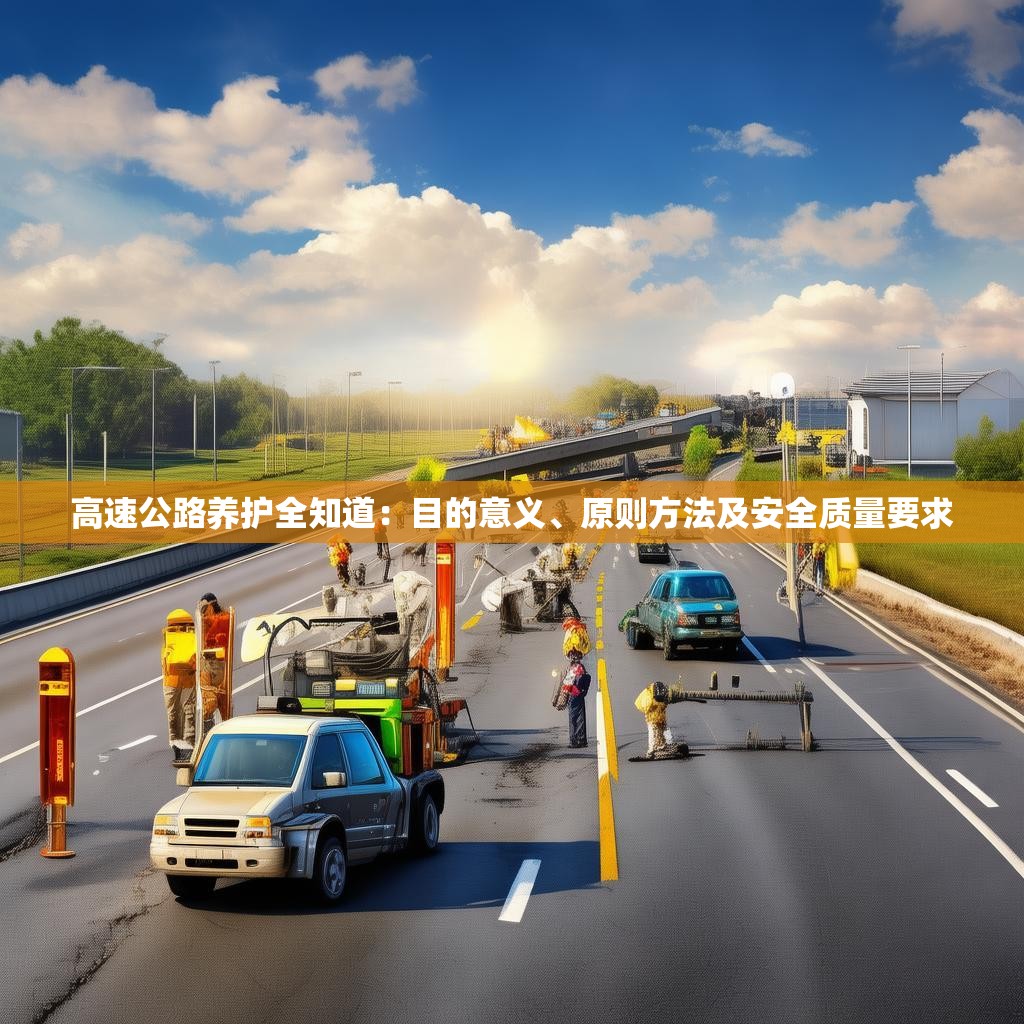 高速公路养护全知道：目的意义、原则方法及安全质量要求