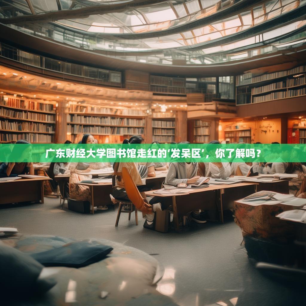 广东财经大学图书馆走红的‘发呆区’，你了解吗？