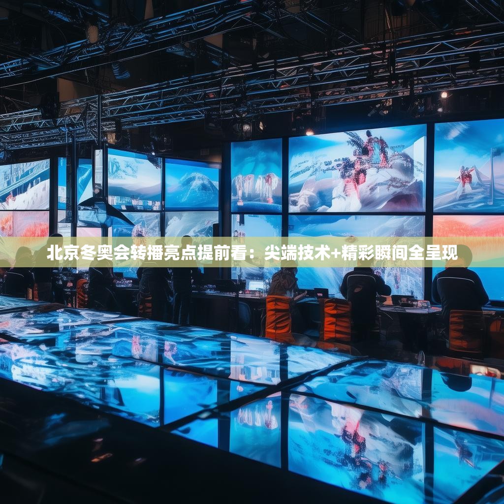 北京冬奥会转播亮点提前看：尖端技术+精彩瞬间全呈现