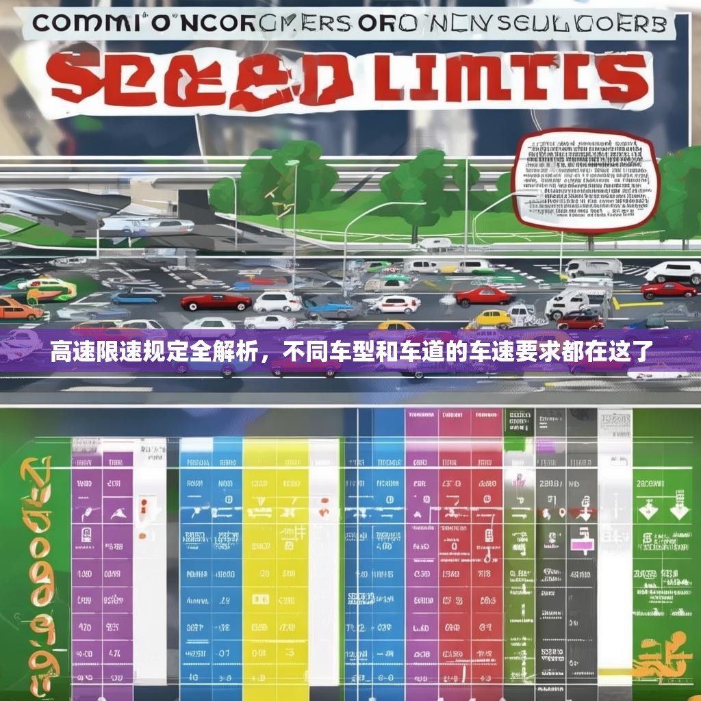 高速限速规定全解析，不同车型和车道的车速要求都在这了