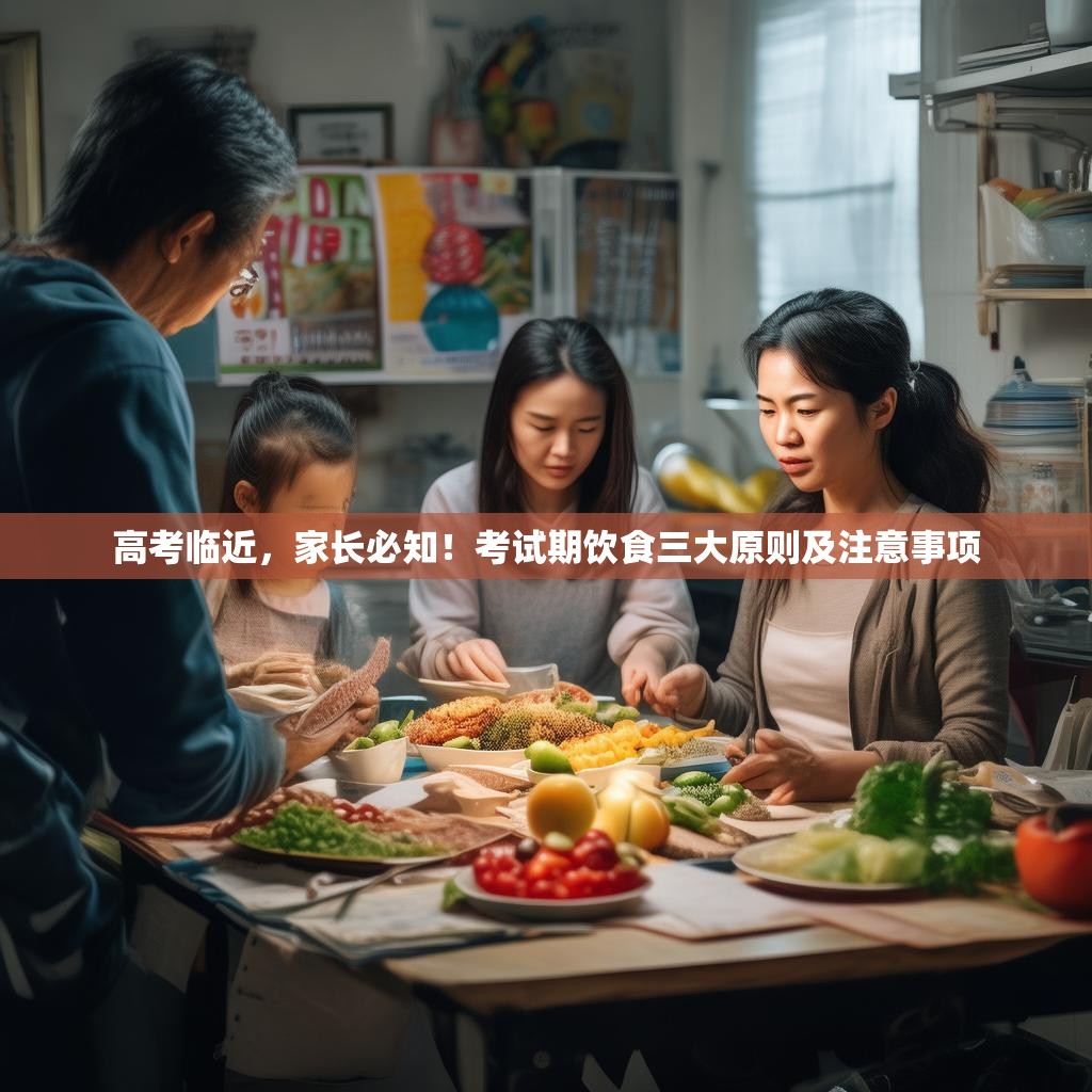 高考临近，家长必知！考试期饮食三大原则及注意事项