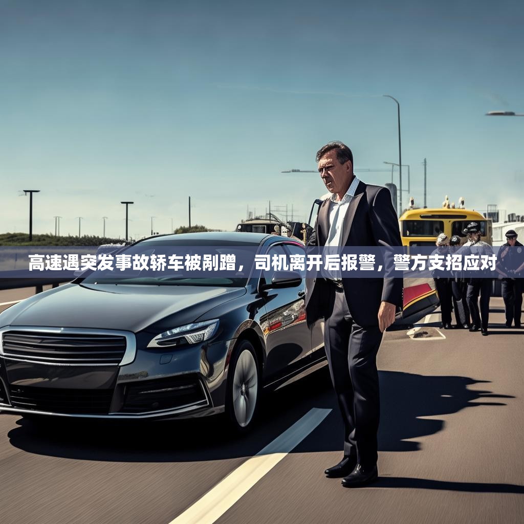 高速遇突发事故轿车被剐蹭，司机离开后报警，警方支招应对