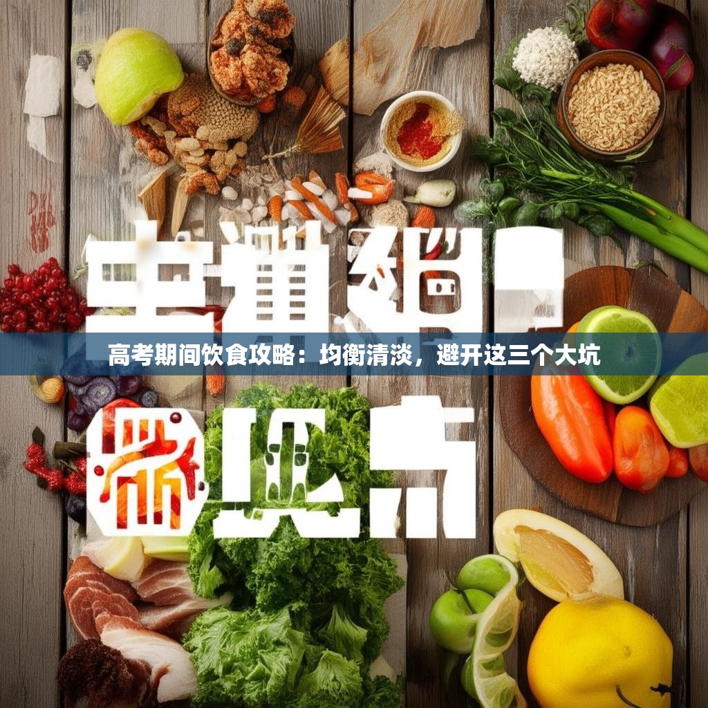 高考期间饮食攻略：均衡清淡，避开这三个大坑