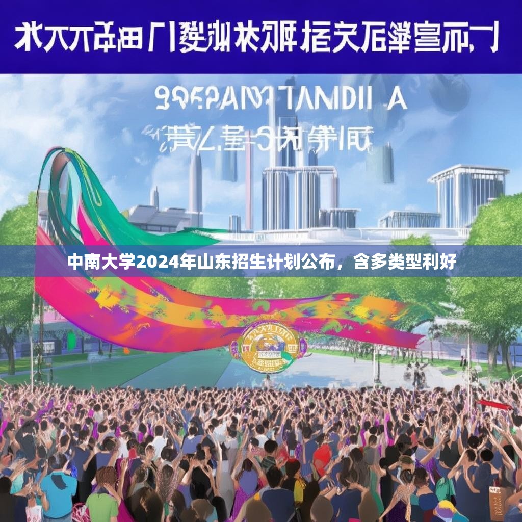中南大学2024年山东招生计划公布，含多类型利好
