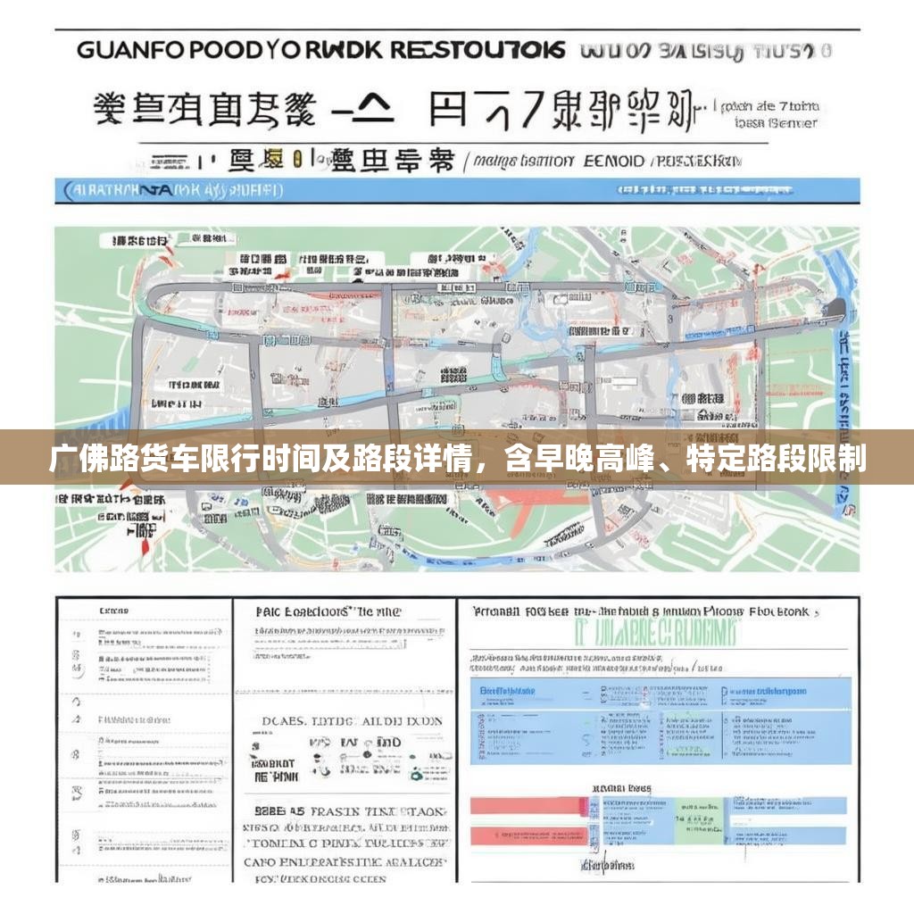 广佛路货车限行时间及路段详情，含早晚高峰、特定路段限制