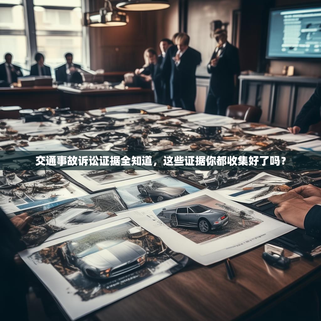 交通事故诉讼证据全知道，这些证据你都收集好了吗？