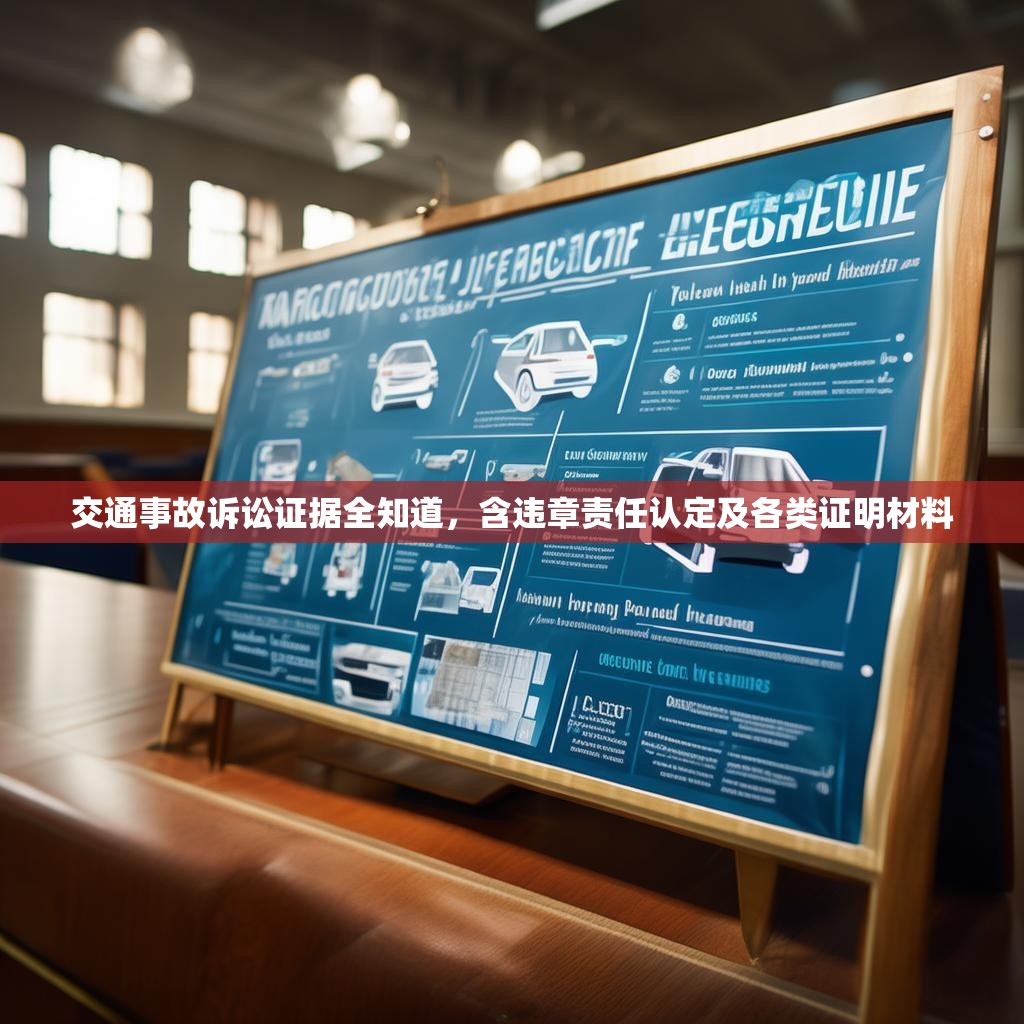 交通事故诉讼证据全知道，含违章责任认定及各类证明材料