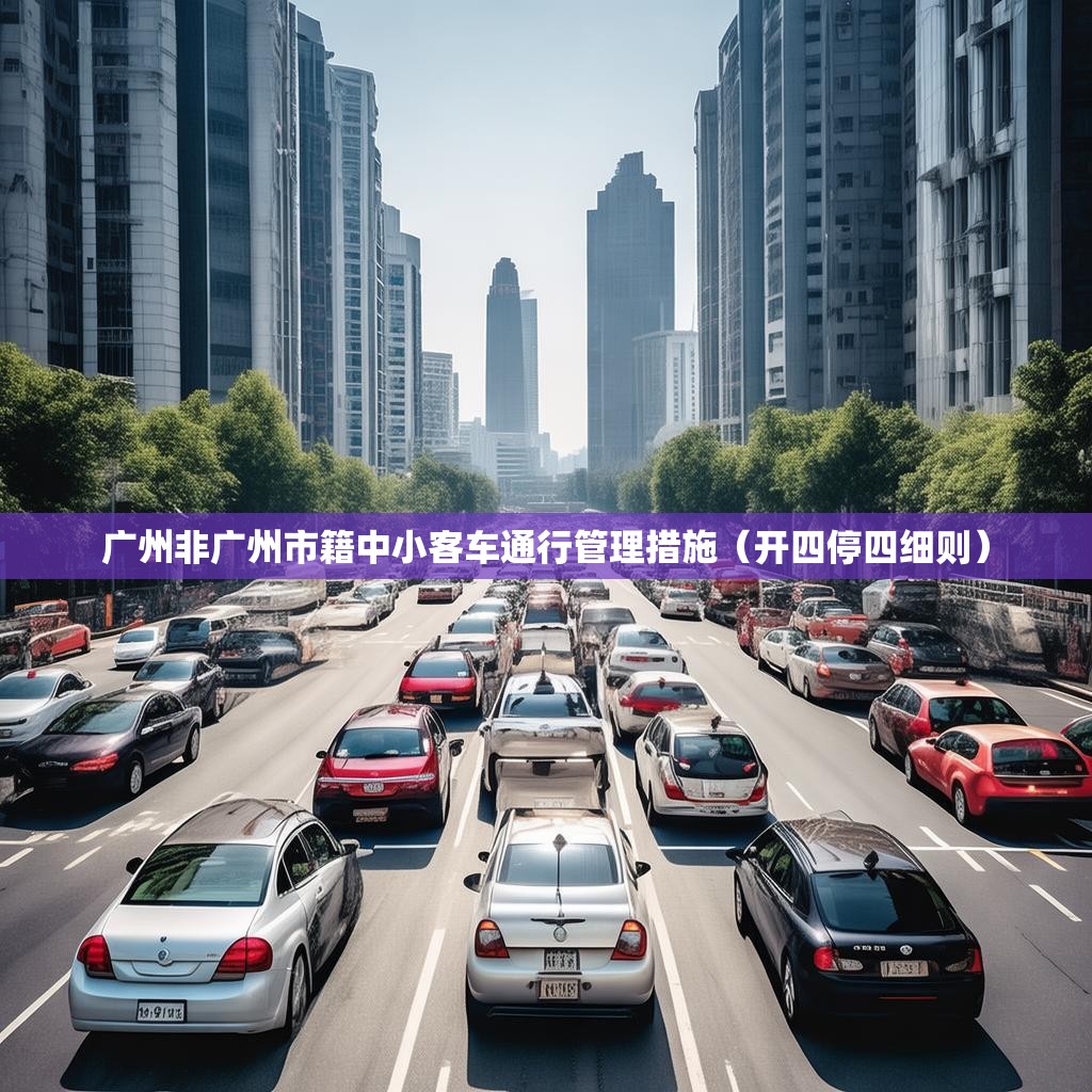 广州非广州市籍中小客车通行管理措施（开四停四细则）