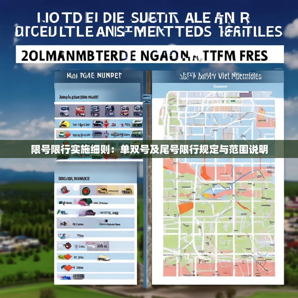 限号限行实施细则：单双号及尾号限行规定与范围说明