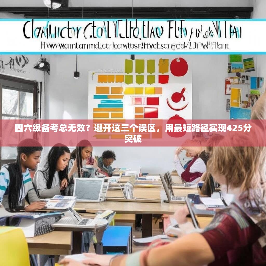 四六级备考总无效？避开这三个误区，用最短路径实现425分突破