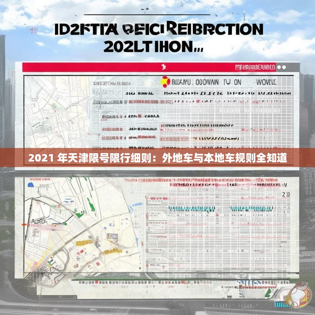 2021 年天津限号限行细则：外地车与本地车规则全知道