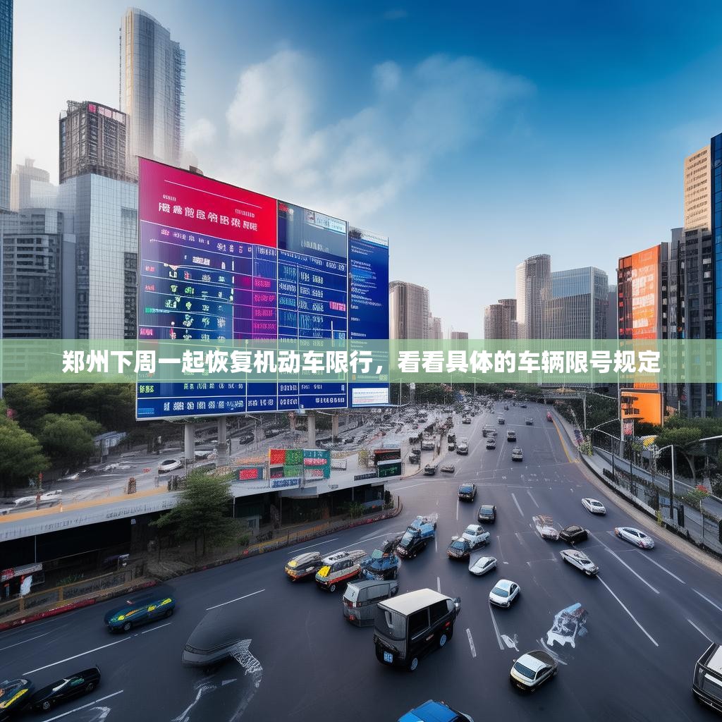 郑州下周一起恢复机动车限行，看看具体的车辆限号规定