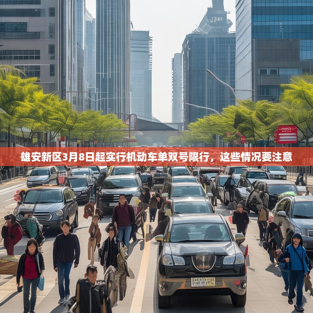 雄安新区3月8日起实行机动车单双号限行，这些情况要注意
