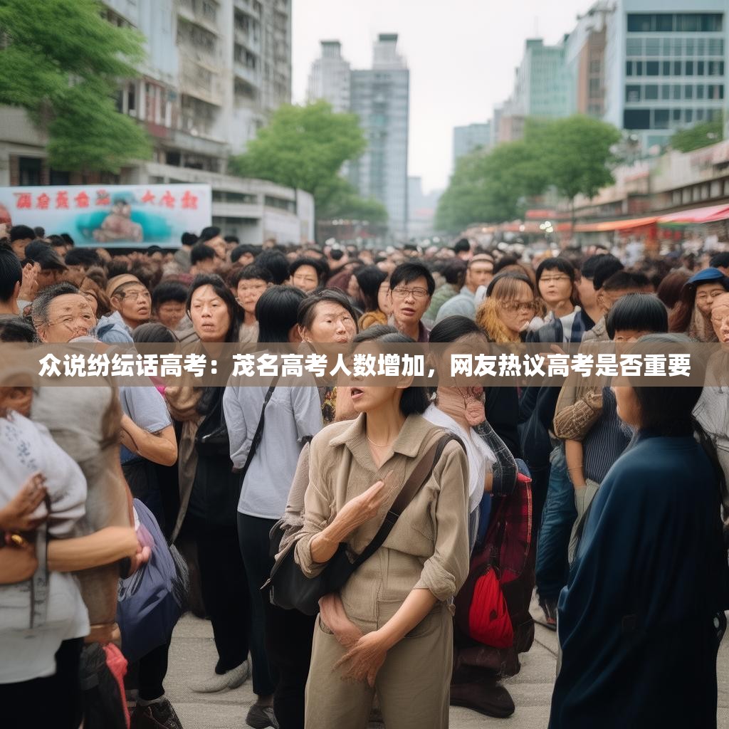 众说纷纭话高考：茂名高考人数增加，网友热议高考是否重要