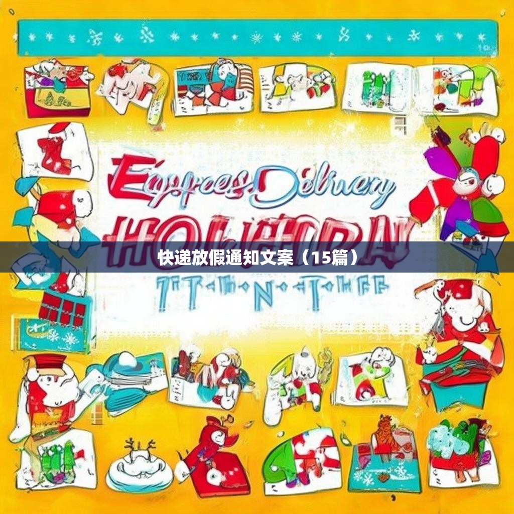 快递放假通知文案（15篇）
