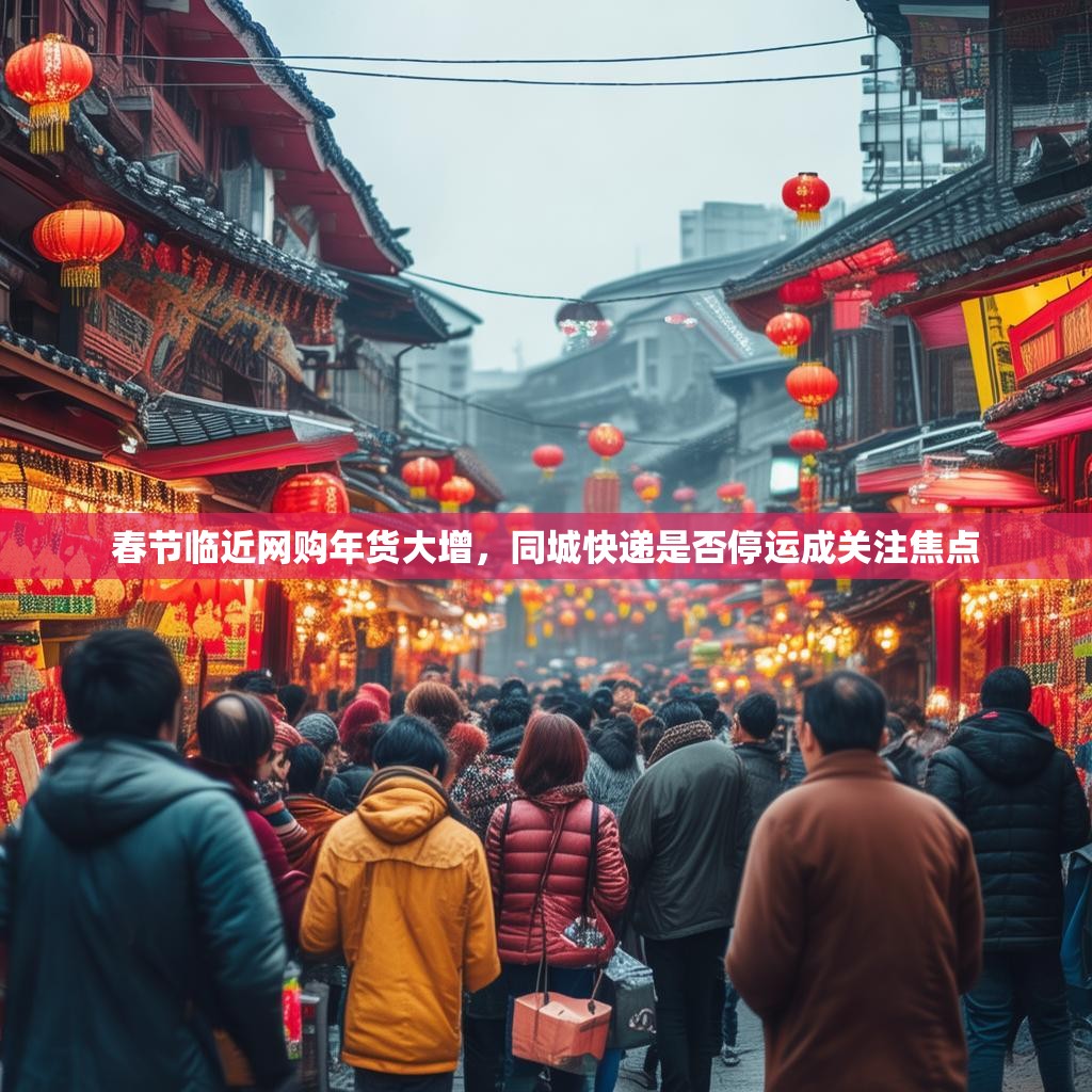 春节临近网购年货大增，同城快递是否停运成关注焦点