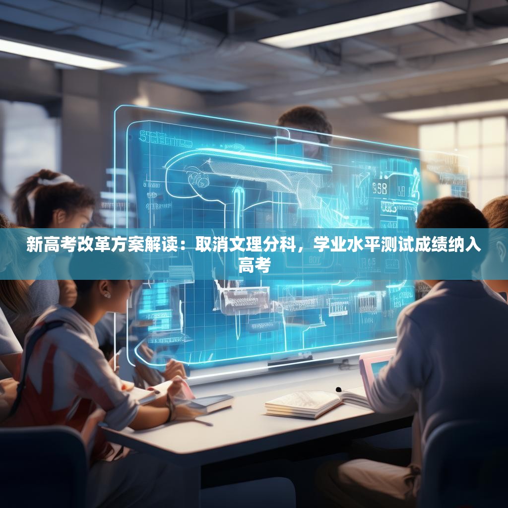 新高考改革方案解读：取消文理分科，学业水平测试成绩纳入高考