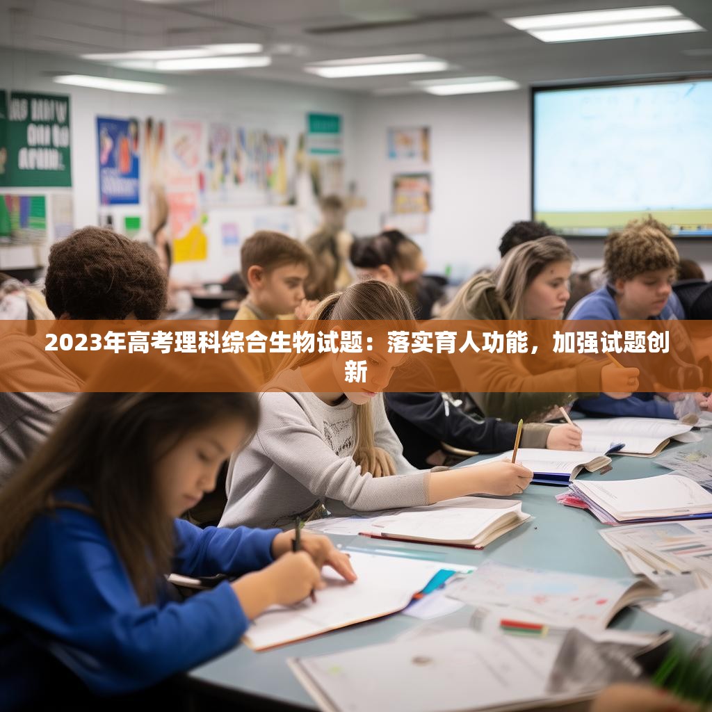 2023年高考理科综合生物试题：落实育人功能，加强试题创新