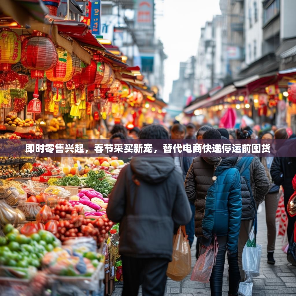 即时零售兴起，春节采买新宠，替代电商快递停运前囤货