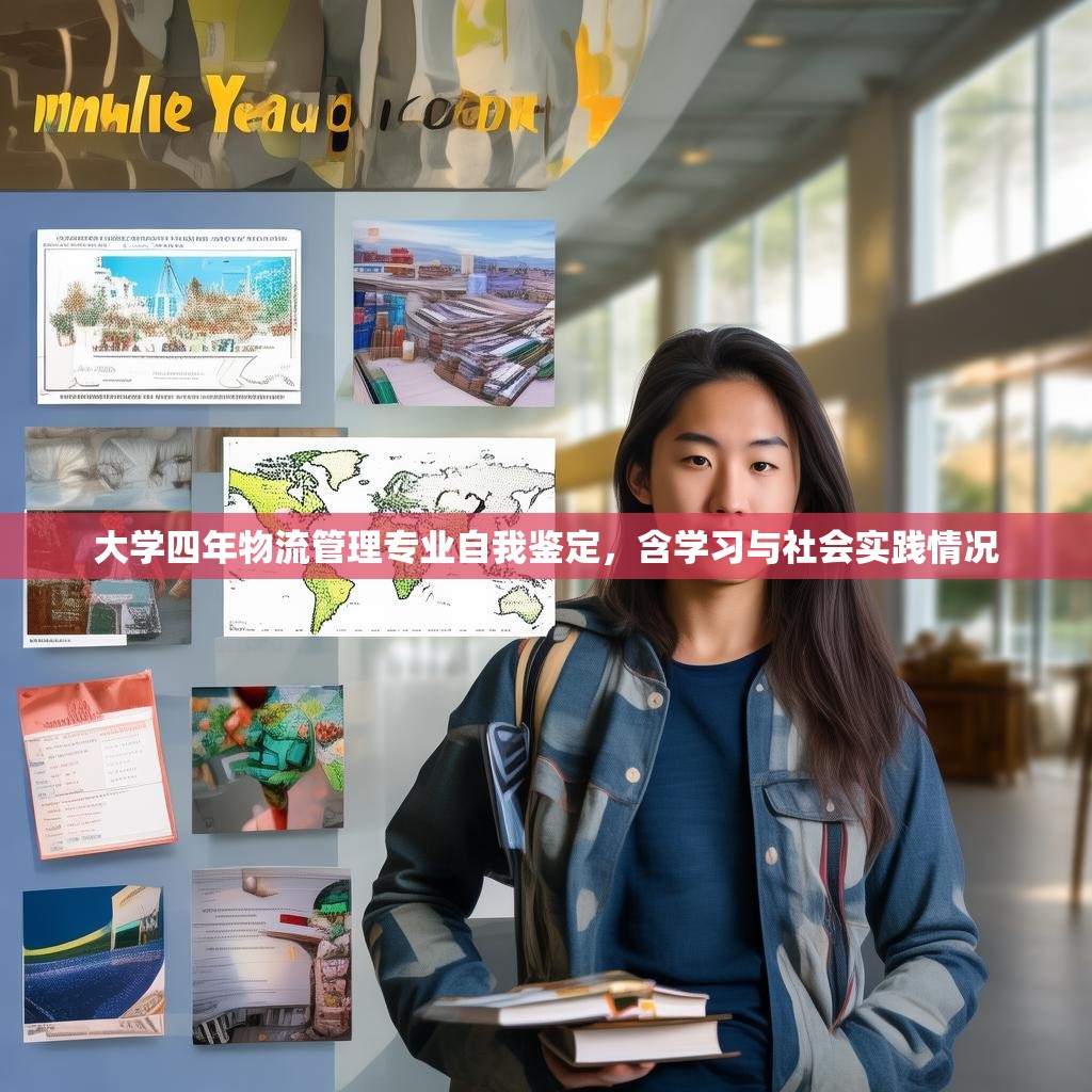 大学四年物流管理专业自我鉴定，含学习与社会实践情况