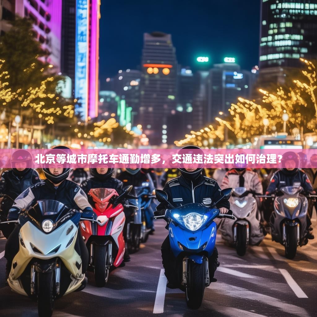 北京等城市摩托车通勤增多，交通违法突出如何治理？