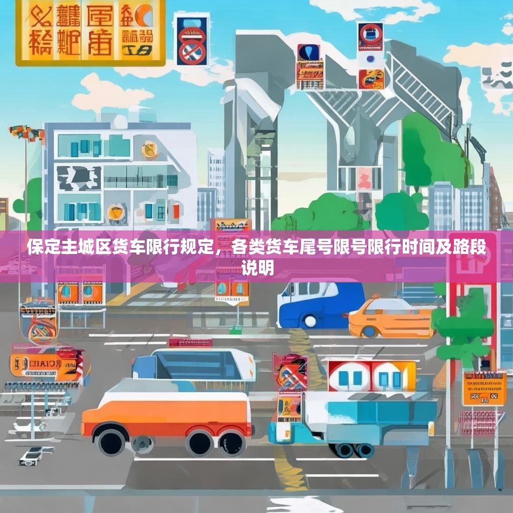 保定主城区货车限行规定，各类货车尾号限号限行时间及路段说明