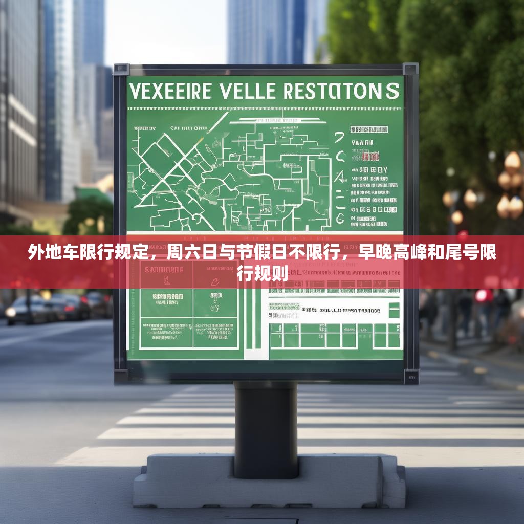 外地车限行规定，周六日与节假日不限行，早晚高峰和尾号限行规则