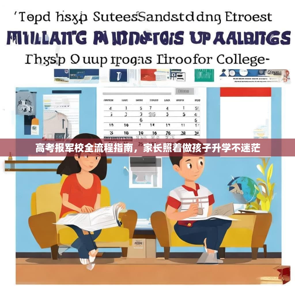高考报军校全流程指南，家长照着做孩子升学不迷茫