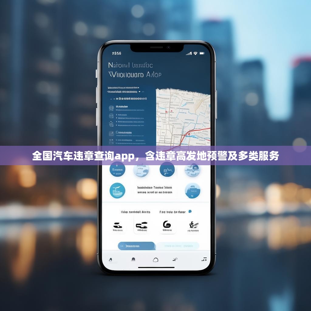 全国汽车违章查询app，含违章高发地预警及多类服务
