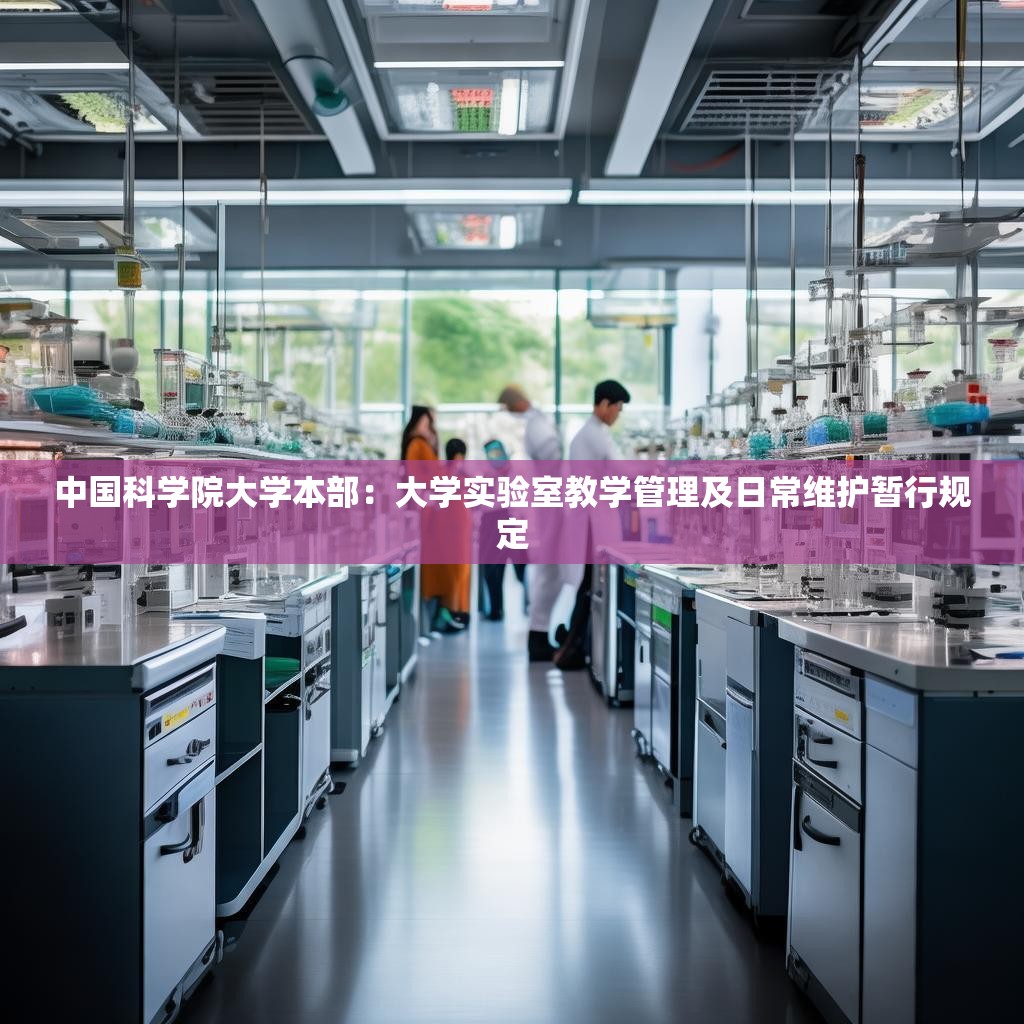 中国科学院大学本部：大学实验室教学管理及日常维护暂行规定