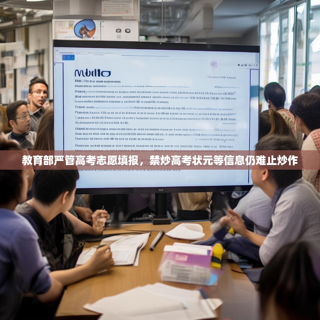 教育部严管高考志愿填报，禁炒高考状元等信息仍难止炒作