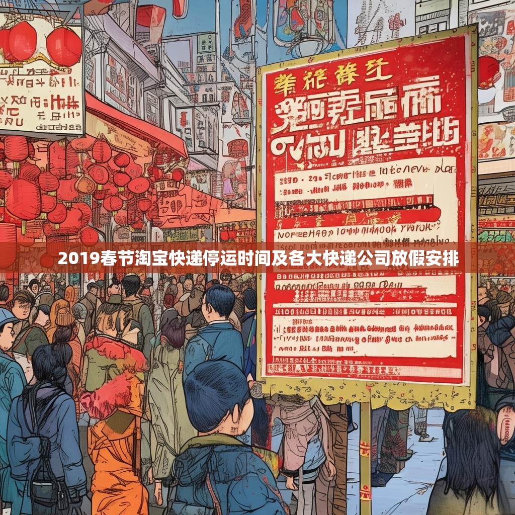 2019春节淘宝快递停运时间及各大快递公司放假安排