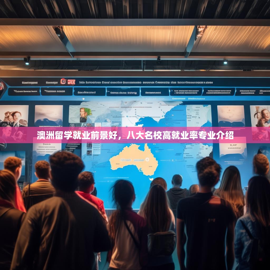 澳洲留学就业前景好,八大名校高就业率专业介绍