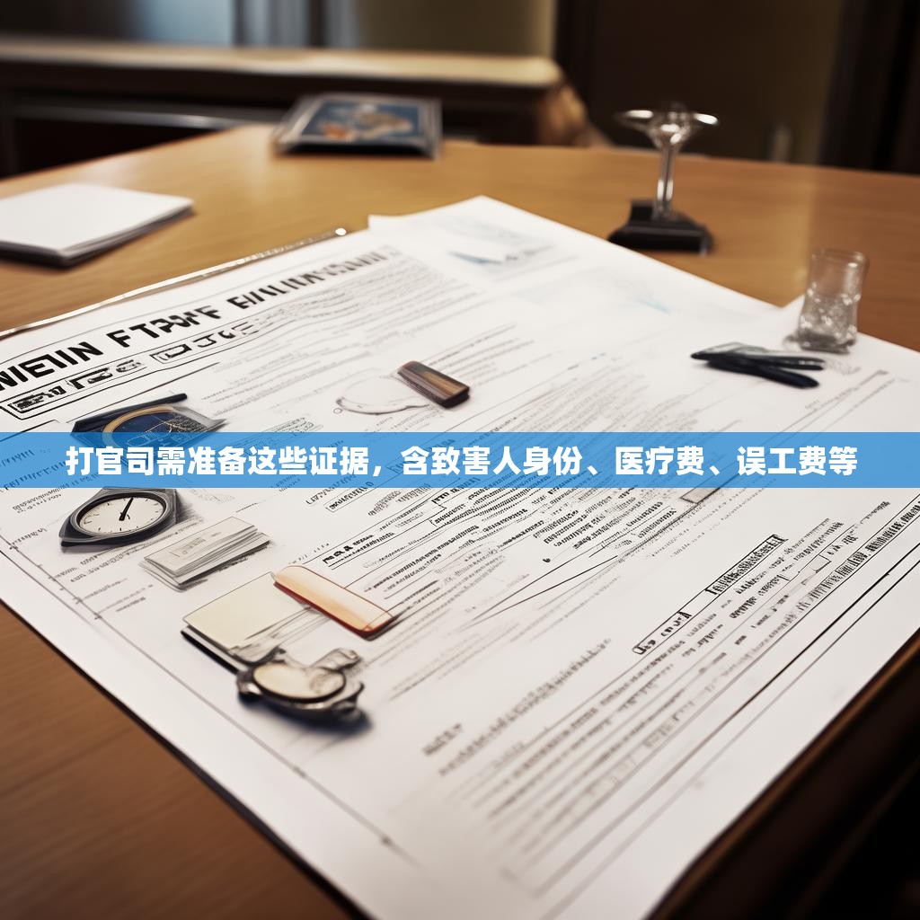 打官司需准备这些证据,含致害人身份、医疗费、误工费等