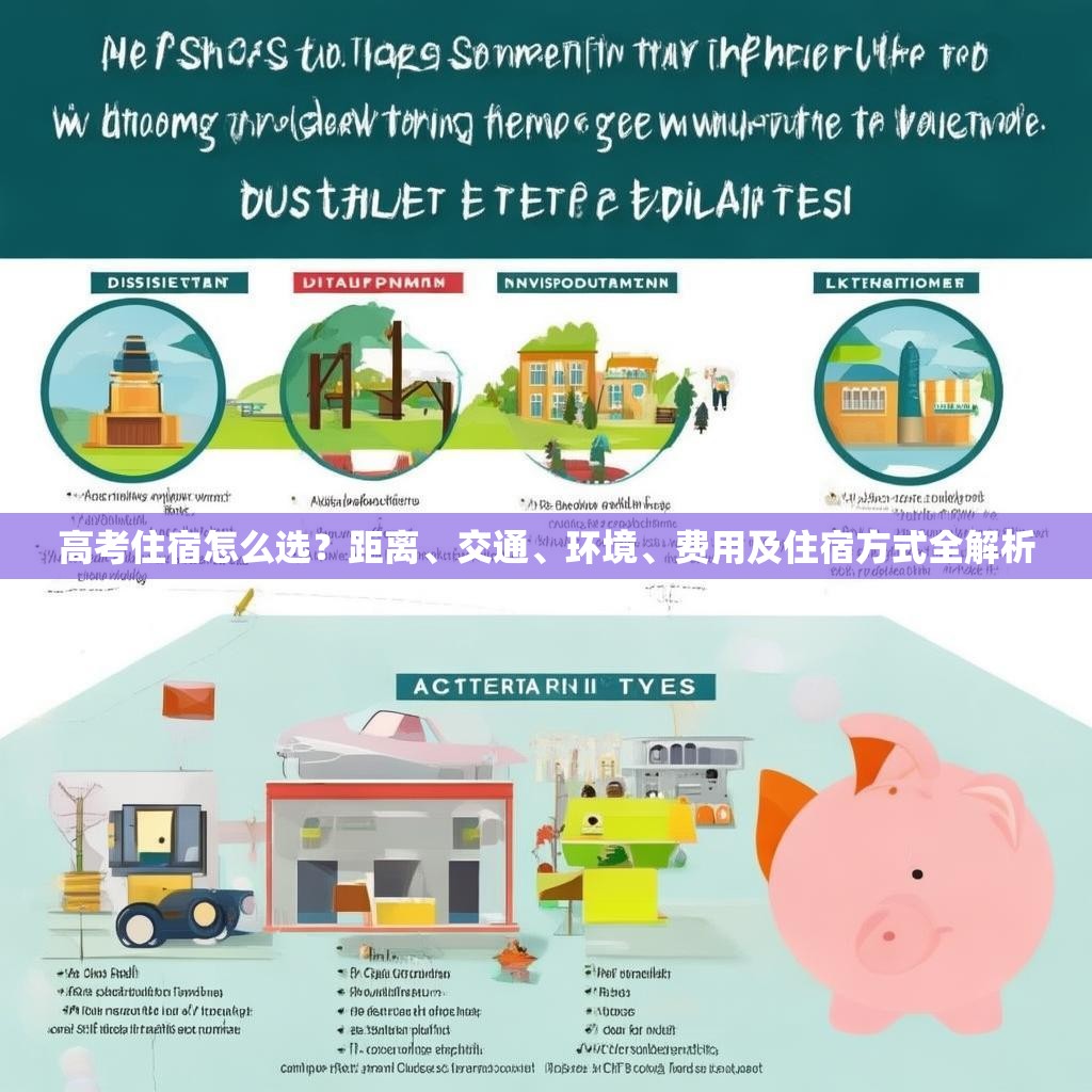 高考住宿怎么选?距离、交通、环境、费用及住宿方式全解析
