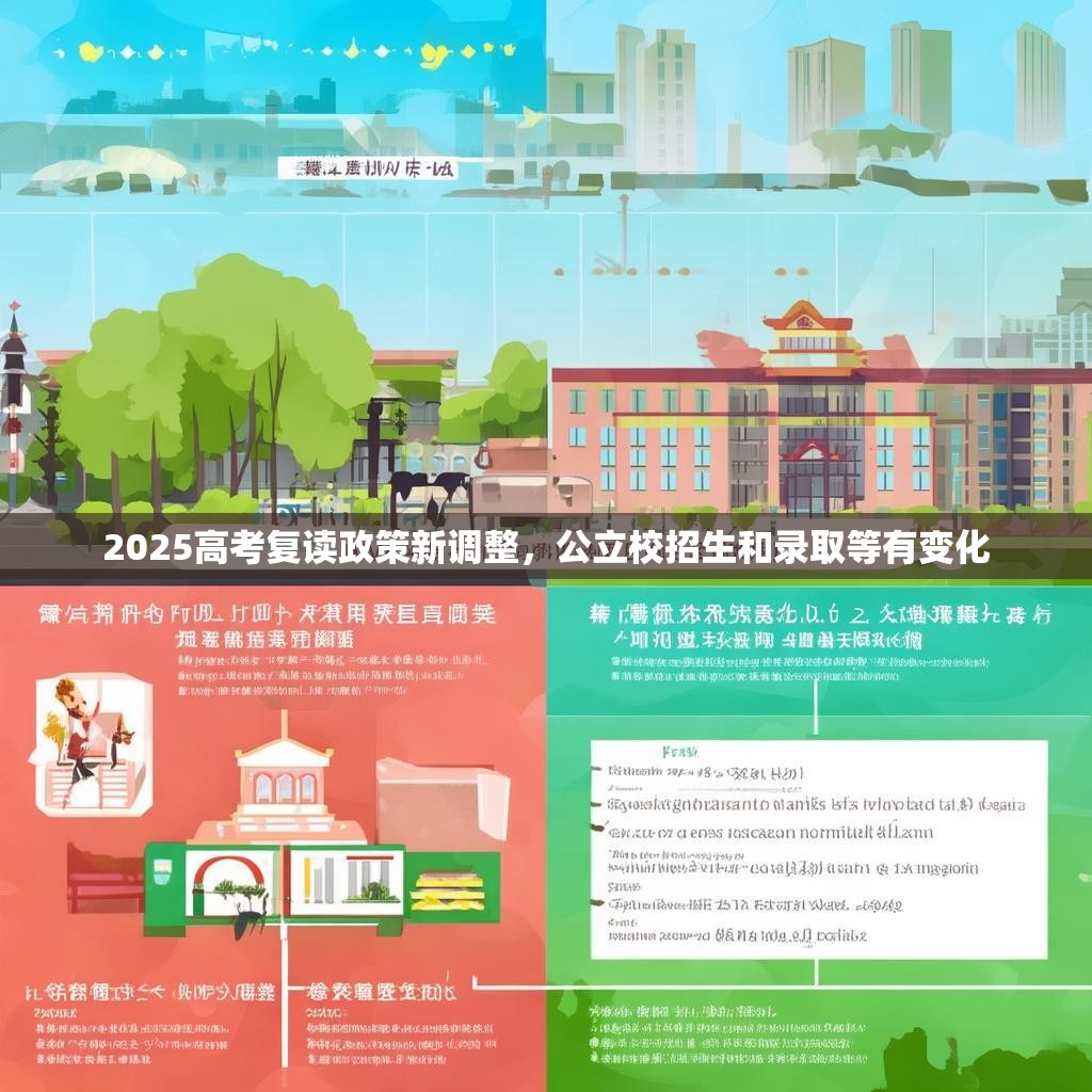2025高考复读政策新调整，公立校招生和录取等有变化
