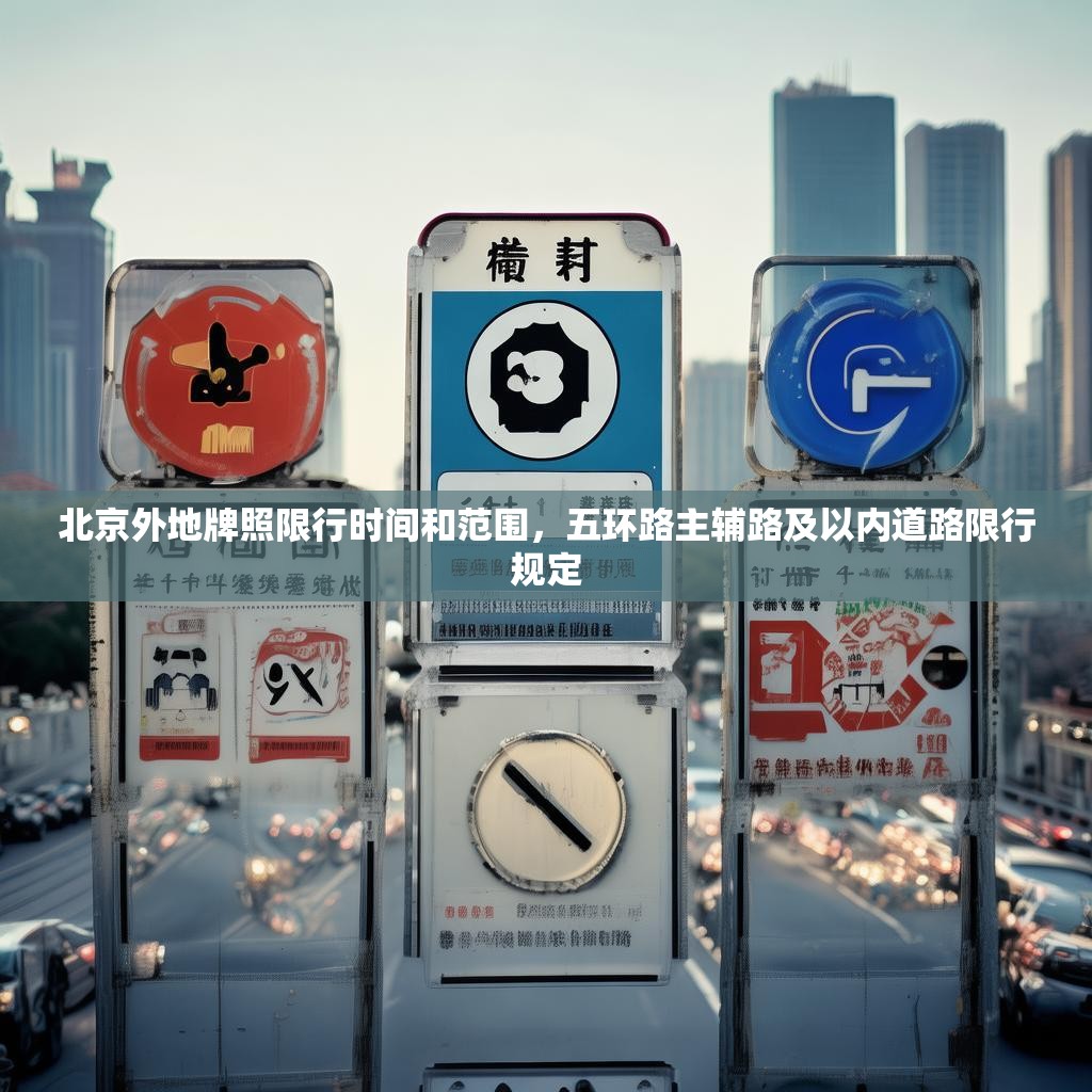 北京外地牌照限行时间和范围，五环路主辅路及以内道路限行规定