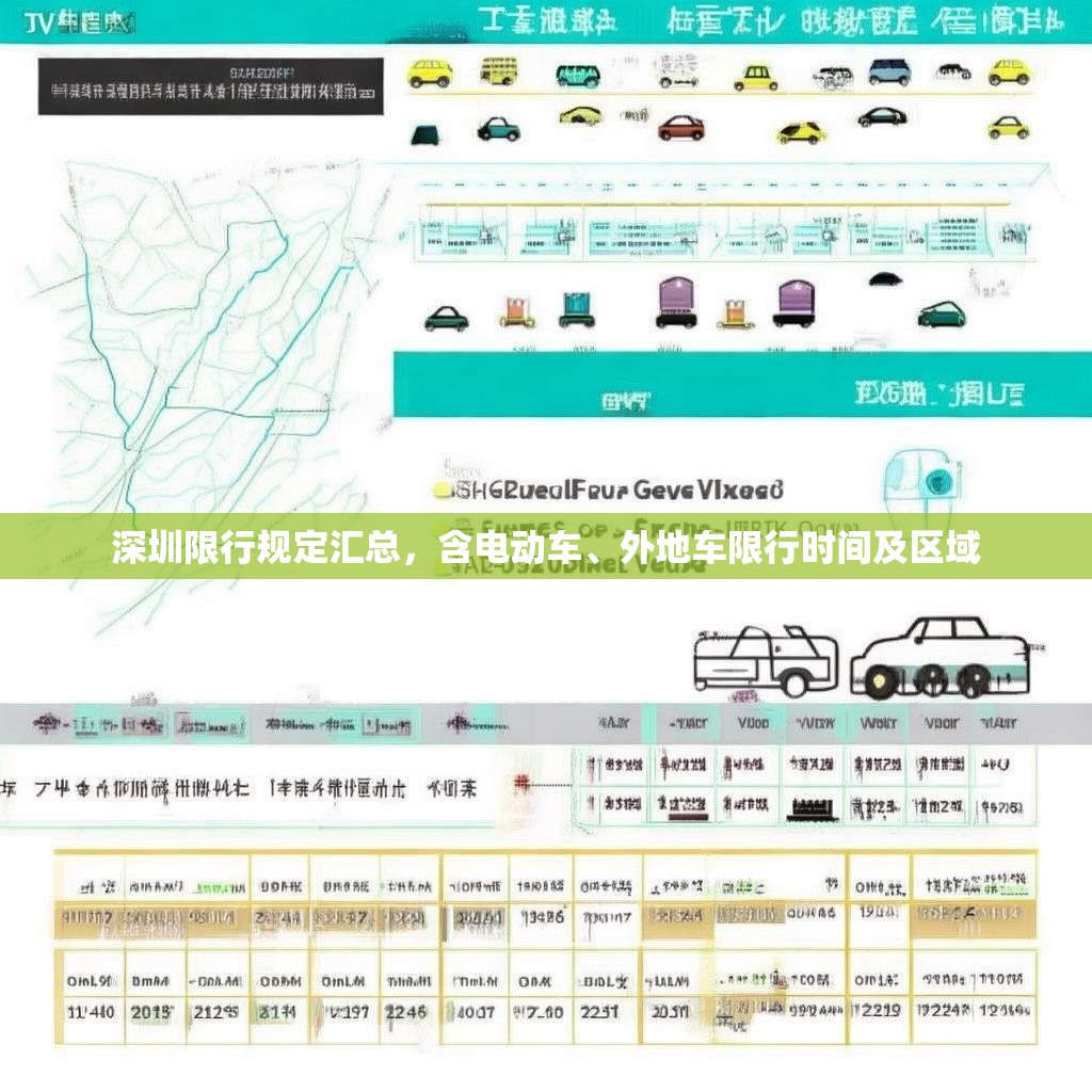 深圳限行规定汇总，含电动车、外地车限行时间及区域