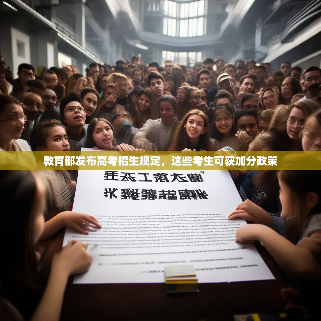 教育部发布高考招生规定，这些考生可获加分政策