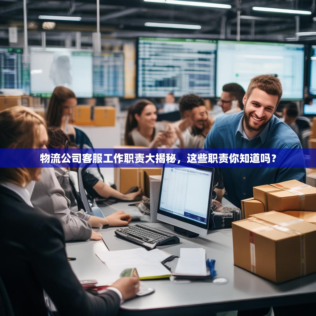 物流公司客服工作职责大揭秘,这些职责你知道吗?